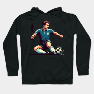 soccer player - pixel soccer player Hoodie